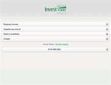 Tablet Screenshot of investbem.com.br